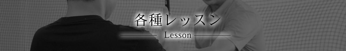各種レッスン